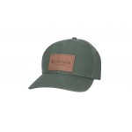 Simms Leather Patch Cap Foliage